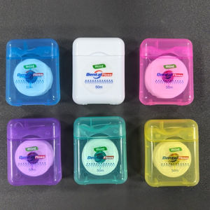 Изготовленная на заказ Мятная Вощеная зубная нить 50 м, дорожный футляр, персонализированный ортодонтический подарок для ухода за полостью рта - Product Image 2