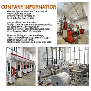 미국-병원 실험실 치료 및 회계 연구소의 의료 시험용 지퍼가 달린 플라스틱 표본 가방 제조 - Product Image 6