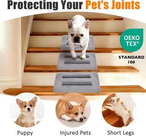 Rampa <span class=keywords><strong>para</strong></span> Mascotas con Cuñas Antideslizantes <span class=keywords><strong>para</strong></span> Subir Escaleras, <span class=keywords><strong>para</strong></span> Perros y <span class=keywords><strong>Gatos</strong></span> Pequeños y Mayores, <span class=keywords><strong>para</strong></span> una Subida Segura - Product Image 4