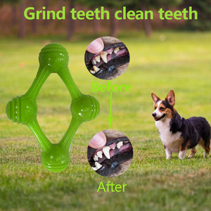 Jouet à mâcher pour chien en nylon durable, 140 mm, vert, taille moyenne, jouets à mâcher pour animaux de compagnie - Product Image 5