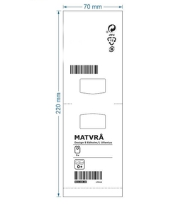 Etiquetas de Papel Térmico Preimpresas Personalizadas, Etiquetas Adhesivas para Logística con Código de Barras, Línea de Perforación, Venta al Por Mayor B2B - Product Image 1