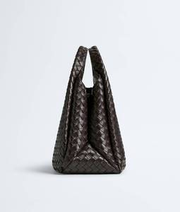 Bolso de hombro Bottega BV Travel Campana con silueta archivable en suave piel Intrecciato con cierre de lazo Veneta - Product Image 5