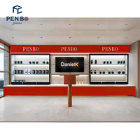 Étagères de présentation pour magasin d'électronique, aménagement de boutique d'électronique, comptoir de magasin de pièces électroniques modernes