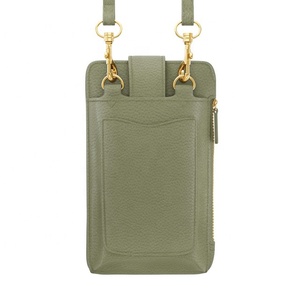 Sac à main en cuir véritable pour téléphone portable pour dames Étui de voyage de luxe avec logo personnalisable - Product Image 4