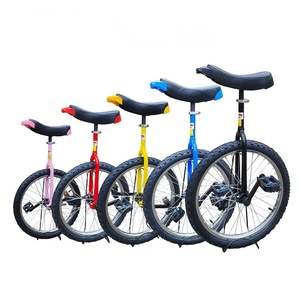 Monocycle à roue unique avec jante en acier, siège réglable, vélo d'entraînement acrobatique, pour enfants et adultes, cycle d'entraînement à l'équilibre - Product Image 5