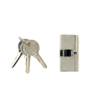 Cylindre en alliage de Zinc, porte cylindre en laiton, porte en cuivre, 100 pièces, 54MM