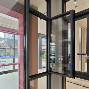 Ventanas Antihuracán Deioux con Rotura de Puente Térmico NFRC, Doble Acristalamiento, Vidrio Templado, Anodizadas, para Casas - Product Image 1