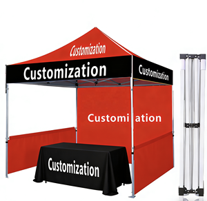 Carpa Plegable Impermeable Personalizada para Interiores/Exteriores, Resistente al Viento, de Aluminio, para Ferias Comerciales, Playa, Vacaciones o Eventos - Product Image 2