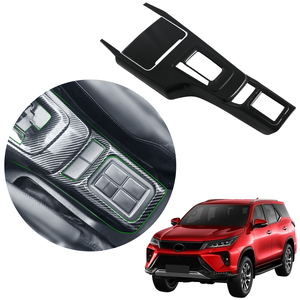 ABS แผ่นครอบป้องกันเฟืองคอนโซลกลางสำหรับ2022ฟอร์จูนเนอร์อุปกรณ์ตกแต่งภายในรถยนต์ - Product Image 1