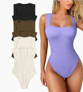 Conjunto de Pantalones Ajustados de Cintura Alta Elásticos para Mujer, Mono Sexy sin Mangas, Conjuntos Femeninos para Europa <span class=keywords><strong>y</strong></span> Estados Unidos - Product Image 4