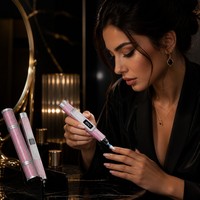 Machine à ongles portable rechargeable, lime à ongles électrique avec lumière LED pour manucure et pédicure à domicile, vente en gros