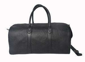 Genuine Leather Zipper Travel Bag for Women Elegant Weekender Duffel Bag Stylish Carry On <b>Luggage</b> for Business and Leisure - Product Image 3