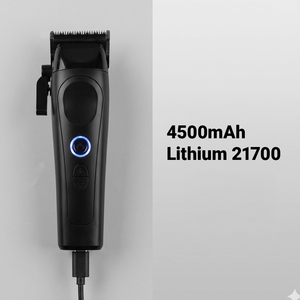 <span class=keywords><strong>Cortadora</strong></span> <span class=keywords><strong>de</strong></span> Pelo Profesional con Logotipo Personalizado para Barbería, Ajuste <span class=keywords><strong>de</strong></span> 3 Velocidades, Motor sin Escobillas <span class=keywords><strong>de</strong></span> 4500 mAh y 9000 RPM, Cuchilla DLC - Product Image 6