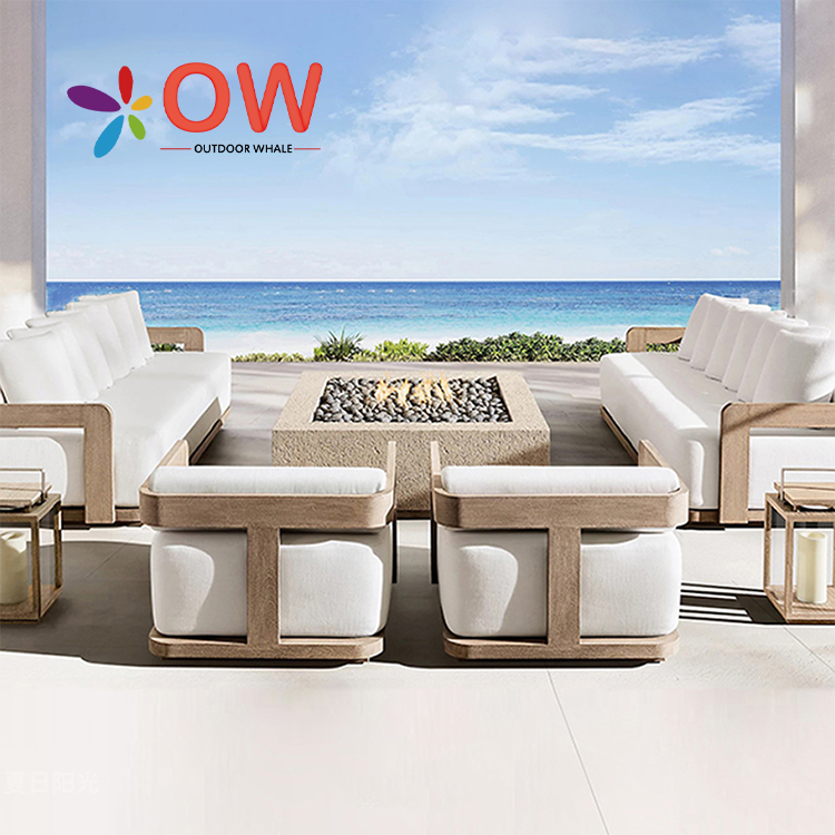 Outdoor Teak Furniture Teak Solid Sofa