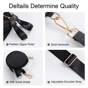 Fabrika özel Fanny paketi damalı baskı naylon bel çantası seyahat göğüs çanta moda kadınlar için Crossbody çanta - Product Image 4