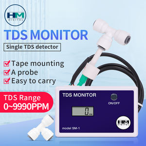 HM Digital SM-1 Monitor TDS em linha único T T interface detector de qualidade da água 0-9990ppm TDS testador com sonda - Product Image 2