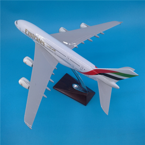 โมเดลเครื่องบินเรซิ่นไดแคสต์ แอร์บัส เอ380 ขนาด 36 ซม. และ โบอิ้ง บี737 ขนาด 40 ซม. พร้อมฐานตั้งโชว์ - Product Image 5