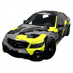 1.52x17m Stiker Bungkus Mobil Camo Bebas Gelembung, Vinyl Fleksibel untuk Bodi Mobil - Product Image 3