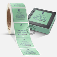 Étiquettes personnalisées en vinyle avec Logo pour cosmétiques, logos de marques, accessoires d'emballage avec impression brillante, pour produits de soins de peau, pièces