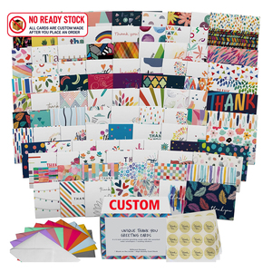 Biglietti di Auguri Personalizzati con Messaggio Unico, Assortimento di Biglietti di Compleanno e Ringraziamento 4x6, Biglietti Festivi con Buste e Scatola - Product Image 2