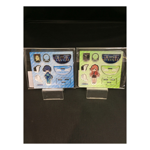 Adornos decorativos de mesa, conjunto de figuras de soporte acrílico, venta al por mayor - Product Image 2