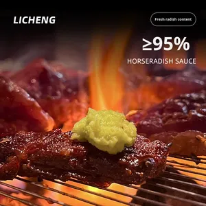 Salsa di Radice Piccante Rongchang 45g * 3, Contenuto di Radice Piccante 95%, per Frutti di Mare, Sushi, <span class=keywords><strong>Salmone</strong></span>, Sashimi, <span class=keywords><strong>Senape</strong></span> Verde - Product Image 4