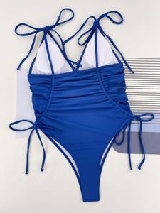 Wholesale Tummy Control Beachwear Bathing Suits Bikini <strong>Swimsuit</strong> <strong>Ladies</strong> Sexy Bikini Set One Piece Fitness Swimwear - Product Image 5