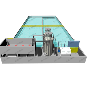 100 500m ³/H Racewegtank Ras Recirculerende Aquacultuurapparatuur Arowana Viskwekerij Aquariumsystemen - Product Image 4