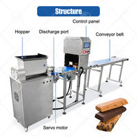 Ligne de production automatique de barres protéinées ORME, machine à fabriquer des barres protéinées, extrudeuse de petites barres de granola au chocolat