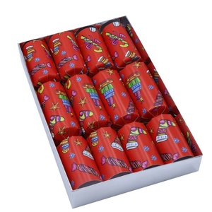 Giáng Sinh Cracker Snap Gói Quà Tặng Trang Trí Tiệc Giáng Sinh Bài Viết A Joke Lễ Hội Kẹo Giáng Sinh Cracker - Product Image 1