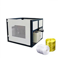 Máquina de torsión de hilo de fábrica china con motor y dimensiones de carrete ajustables, precio competitivo, para torsión de hilo de plástico/algodón