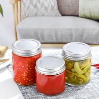 Botes de Vidrio Personalizables para Bebidas y Alimentos, Suministro Directo de Fábrica, Tapas Metálicas de Hojalata a Prueba de Fugas
