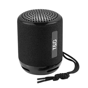 TG-129 portable wireless outdoor speaker fabric waterproof Mini subwoofer can be customized packaging to add LOGO