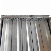 Persienne de diffuseur ventilée en alliage d'aluminium, amortisseur de flux d'air réglable pour grilles de système HVAC