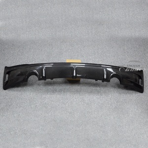 EOX Style Rear Bumper Fins Spoiler Wing Lip Splitters Carbon <b>Diffuser</b> for BMW F22 F23 2 Series M Tech - Product Image 3