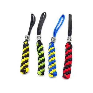 Outdoor Camping Survival Corn Knot Knife lanyard Nylon DIY Umbrella Rope Zipper Pulls Paracord