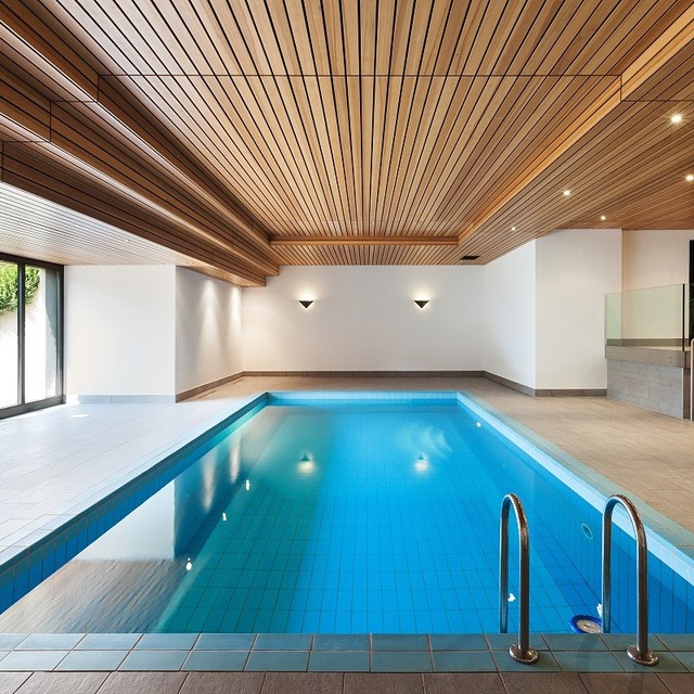 Durable Engineered Pressure Treated Wood, Anti-Crack Timber Cladding for Outdoor Soffit and Roof Decoration