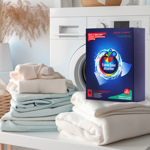 Feuille de lavage écologique jetable Color Grabber Absorption ODM Catcher Sheet pour la détection des couleurs - Product Image 4