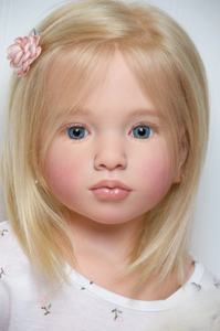 Vente de poupées reborn jumelles de 50 cm, 20 pouces, avec biberon, cheveux bouclés, emballage réel, kit pas cher - Product Image 2