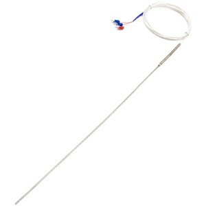 WZPK-191 Sensor Suhu Tahan Panas Berlapis Baja Tipe PT100/PT1000 <span class=keywords><strong>Probe</strong></span> Lentur Tiga-Kabel Dapat Disesuaikan Tersedia Dukungan Kustomisasi - Product Image 3