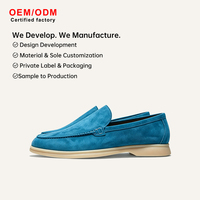 Mocassins de luxe en cachemire pour homme et femme, chaussures plates respirantes à enfiler, style minimaliste, pour l'été, le bureau et le quotidien