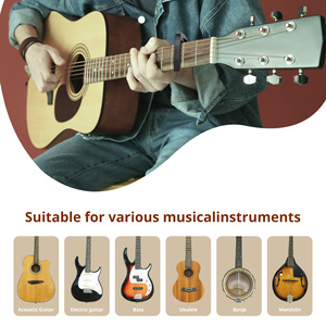 Capot de réglage professionnel en alliage de zinc DIDA - Accessoire de guitare noir durable adapté aux guitares acoustiques et électriques - Product Image 5