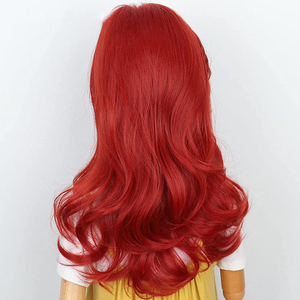 Halloween sirenetta <span class=keywords><strong>parrucca</strong></span> rossa <span class=keywords><strong>per</strong></span> bambini ragazze Twisted Wonderland nuova sirenetta <span class=keywords><strong>parrucca</strong></span> Cos <span class=keywords><strong>parrucca</strong></span> - Product Image 2