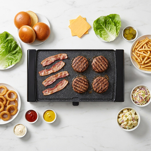 <span class=keywords><strong>Plaque</strong></span> de cuisson électrique multi-usages vérifiée <span class=keywords><strong>pour</strong></span> œufs et viande, barbecue de cuisine antiadhésif, gril de table polyvalent <span class=keywords><strong>pour</strong></span> la maison - Product Image 3