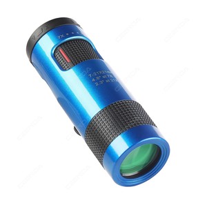 กล้องส่องทางไกลซูมแบบตาเดียว 7-21x21 มม. กำลังขยายปรับได้ กล้องโทรทรรศน์พกพาสำหรับกิจกรรมกลางแจ้ง พร้อมกล่องและสายคล้อง - Product Image 2