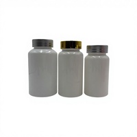 Bouteille en plastique de 80 ml pour capsules, flacons vides pour poudre solide, pots d'échantillons pour comprimés, pots à pilules, contenants pour médicaments et vitamines