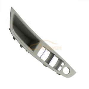 Cubierta de manija de puerta Interior de coche, marco de agarre, Panel de bisel, soporte embellecedor, compatible con BMW F10 <span class=keywords><strong>51417225877</strong></span> - Product Image 1