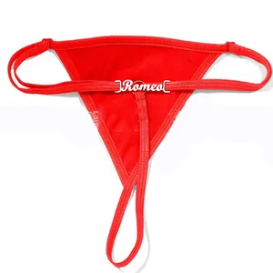 Tanga de mujer de una pieza con logotipo de letra de metal personalizado bragas de mujer moda individualidad sexy bikini Tanga Mujer