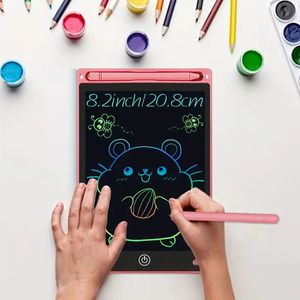 แท็บเล็ตเขียนหน้าจอ LCD ขนาด 10 นิ้ว ใช้พลังงานจากแบตเตอรี่ แม่เหล็กติดได้ สำหรับเด็ก กระดานวาดภาพสีสันสดใส ของเล่นเสริมการเรียนรู้ - Product Image 5