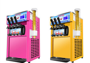 Machines à glaçons / Distributeur automatique de glaçons en acier inoxydable / Machine à glaces molles et gelato TA-168 Prix de la machine à gelato TA-168 - Product Image 1